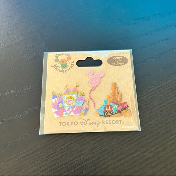 Disney Other - 4 Tokyo Disney Resort Handycraft Collection- Embroidery Patch Set